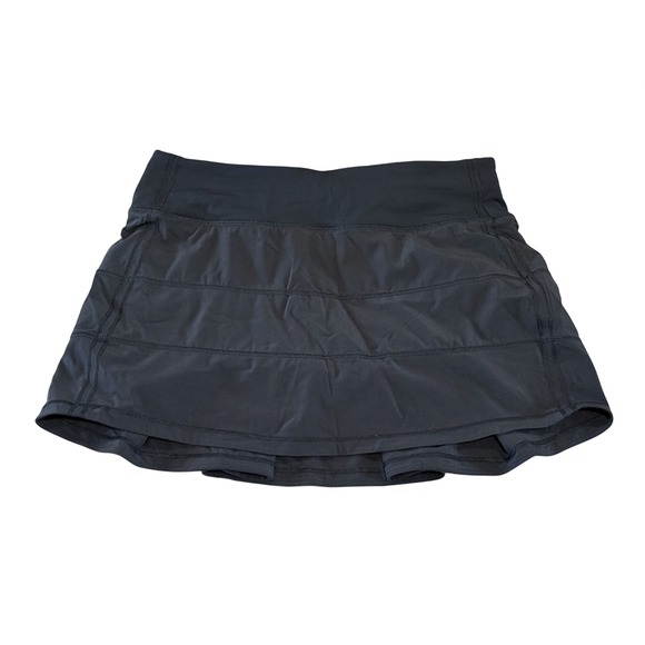 lululemon athletica Pants - Lululemon Pace Rival Mid-Rise Skirt Black Size 4 Running Tennis Skort